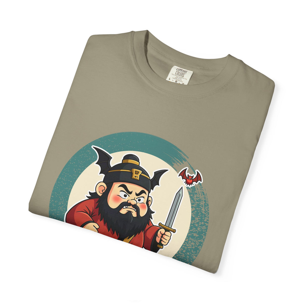 Zhong Kui: Bringer of the Five Blessings — Garment-Dyed T-Shirt