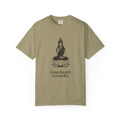 Parvati: Aparna, Who Refused Even a Leaf — Garment-Dyed One-Ink Tee
