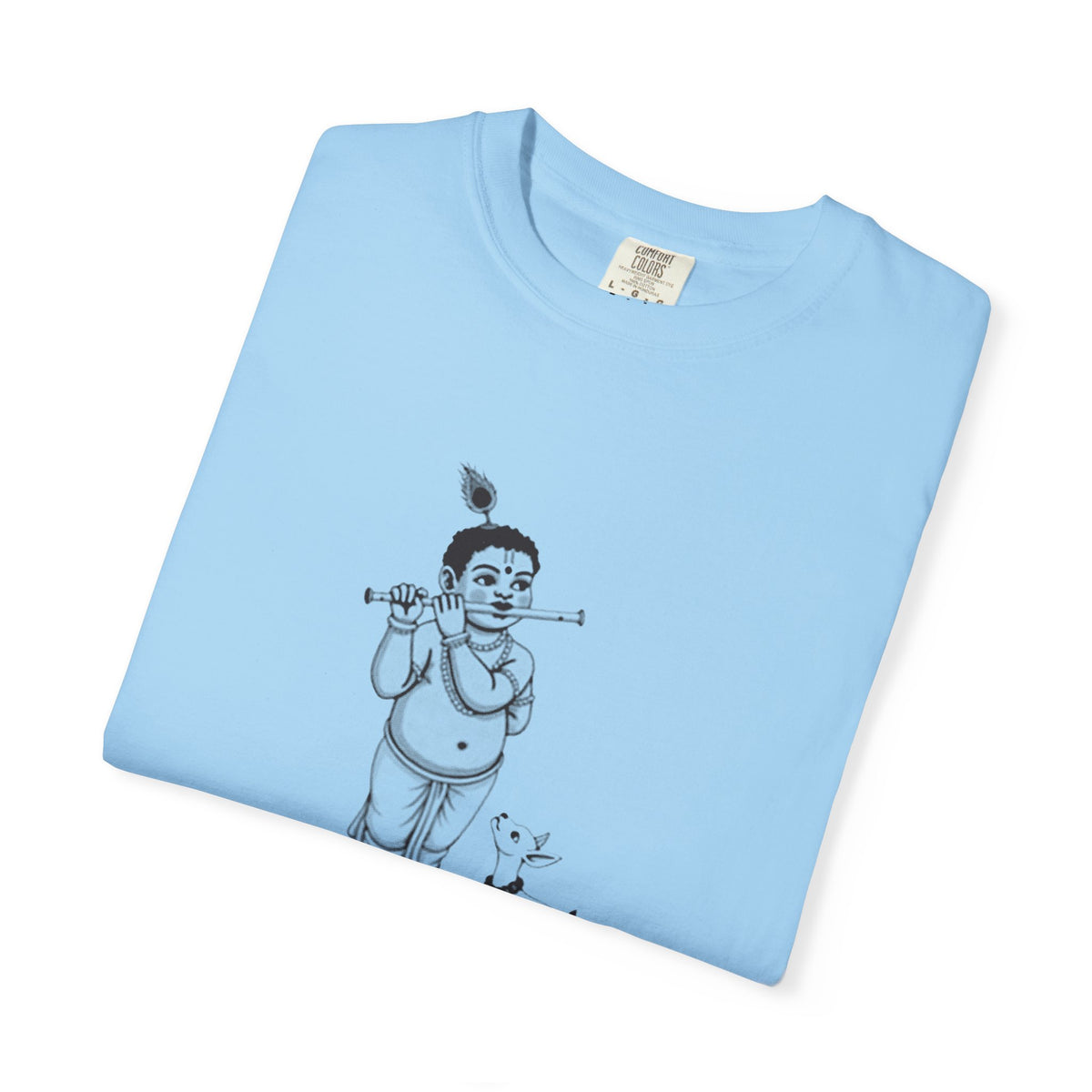 Krishna · “Butter thief. Heart thief.” — Garment-Dyed One-Ink Tee