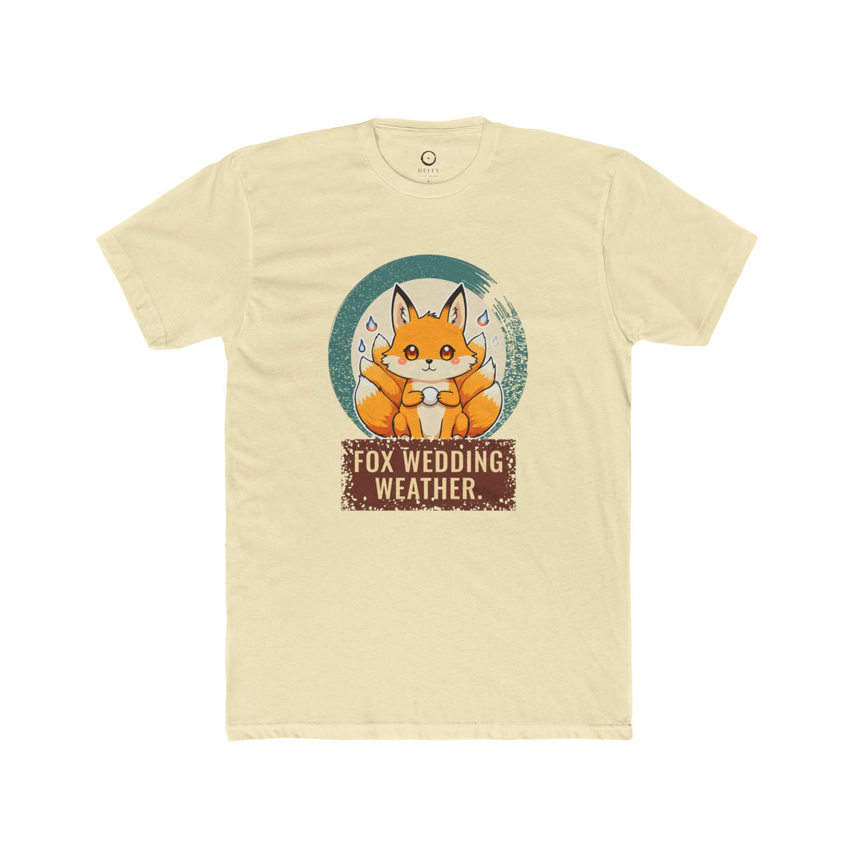 Kitsune · “Fox wedding weather.” — Unisex T-Shirt