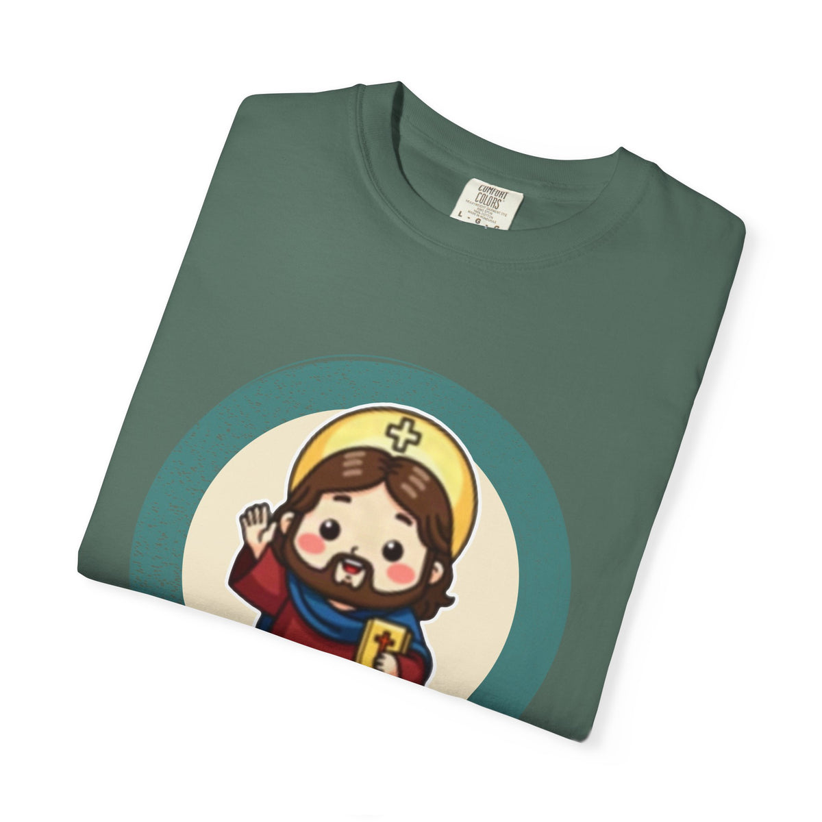 Jesus Christ · “How long must I put up with you?” — Garment-Dyed T-Shirt