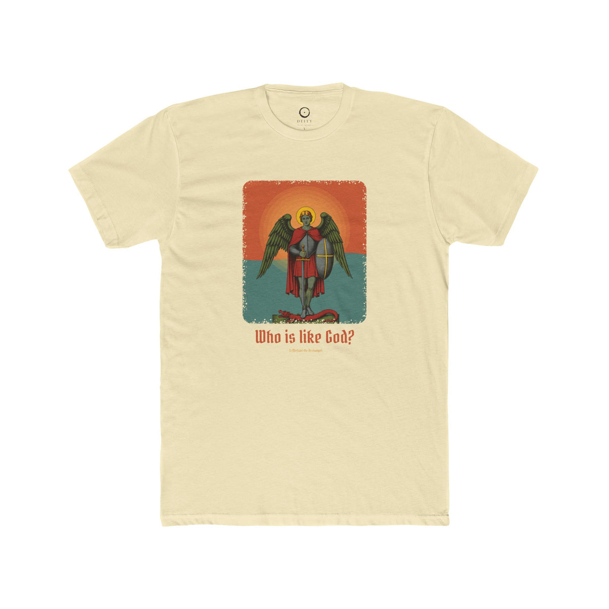 St Michael the Archangel: Chief Commander of Heaven — Unisex T-Shirt