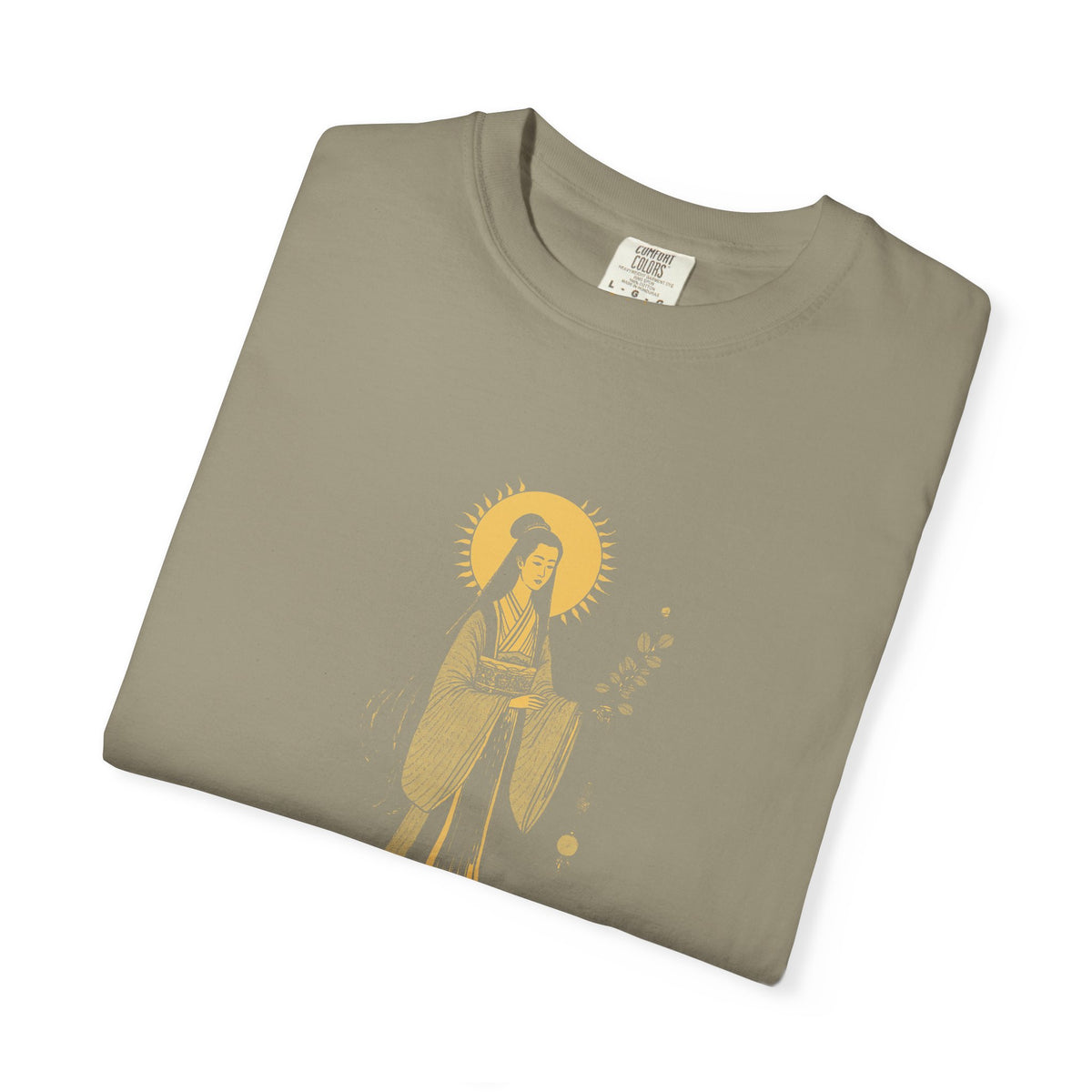 Amaterasu · “Came out of the cave for this.” — Garment-Dyed One-Ink Tee