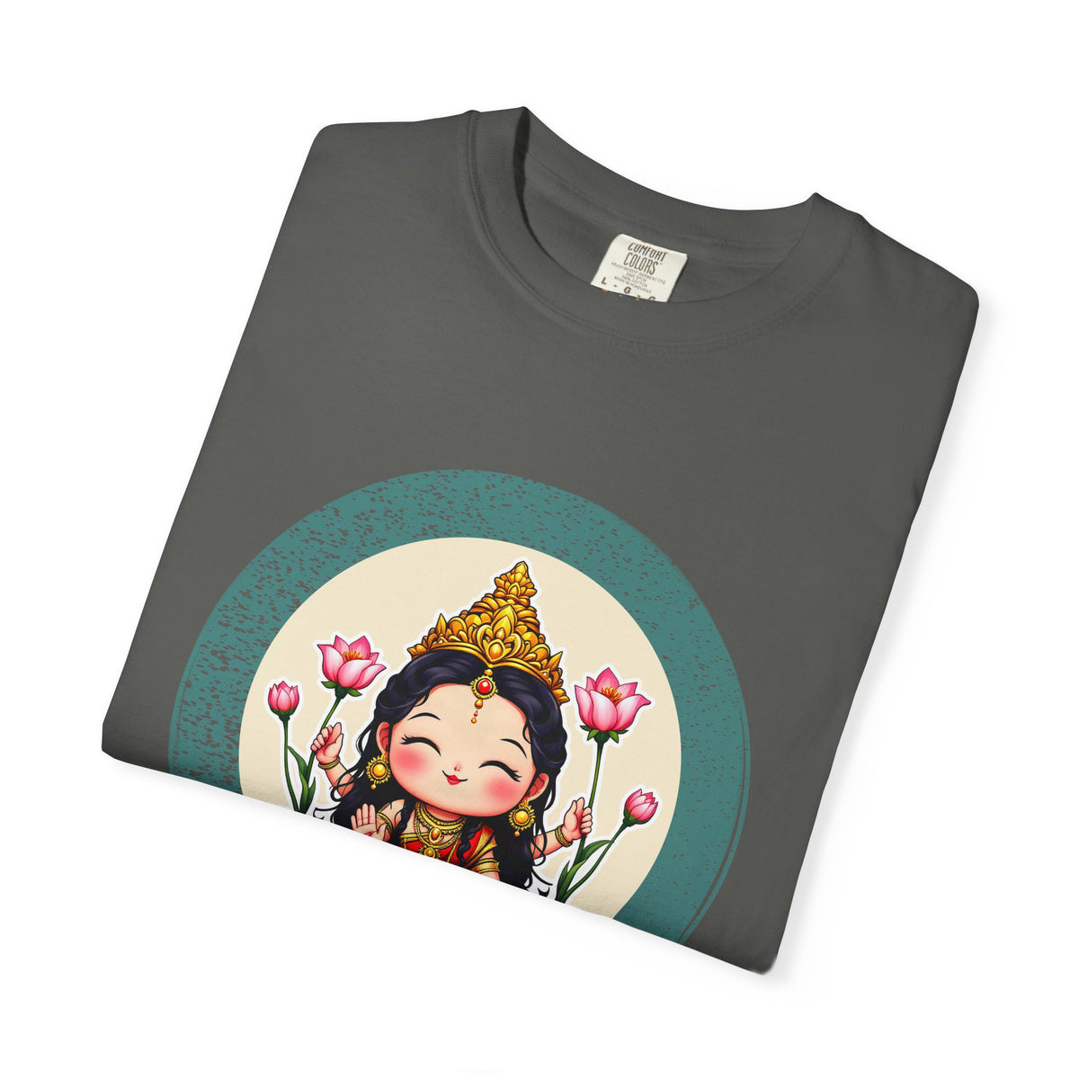 Lakshmi: She of the Lotus — Garment-Dyed T-Shirt