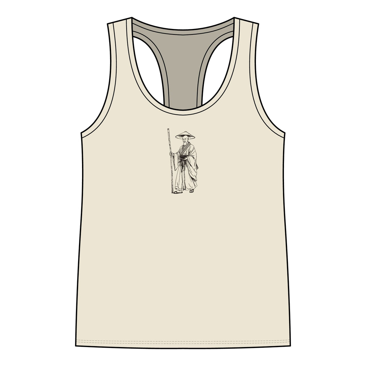 Kōbō Daishi: The Eighty-Eight Temple Road — Women's Racerback Tank