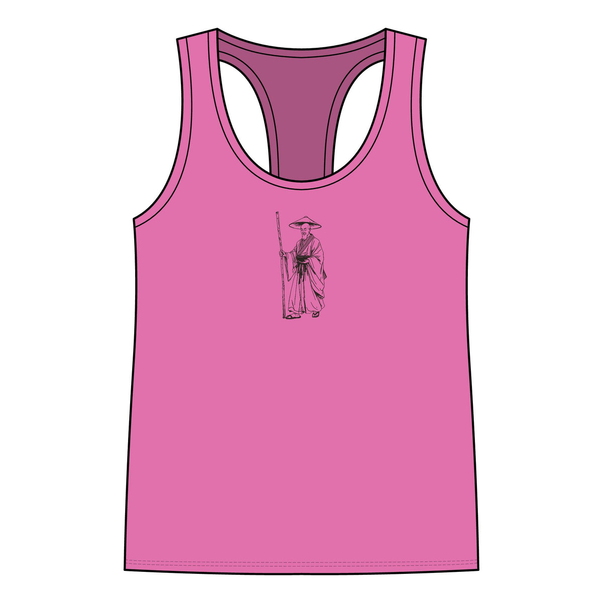 Kōbō Daishi: The Eighty-Eight Temple Road — Women's Racerback Tank