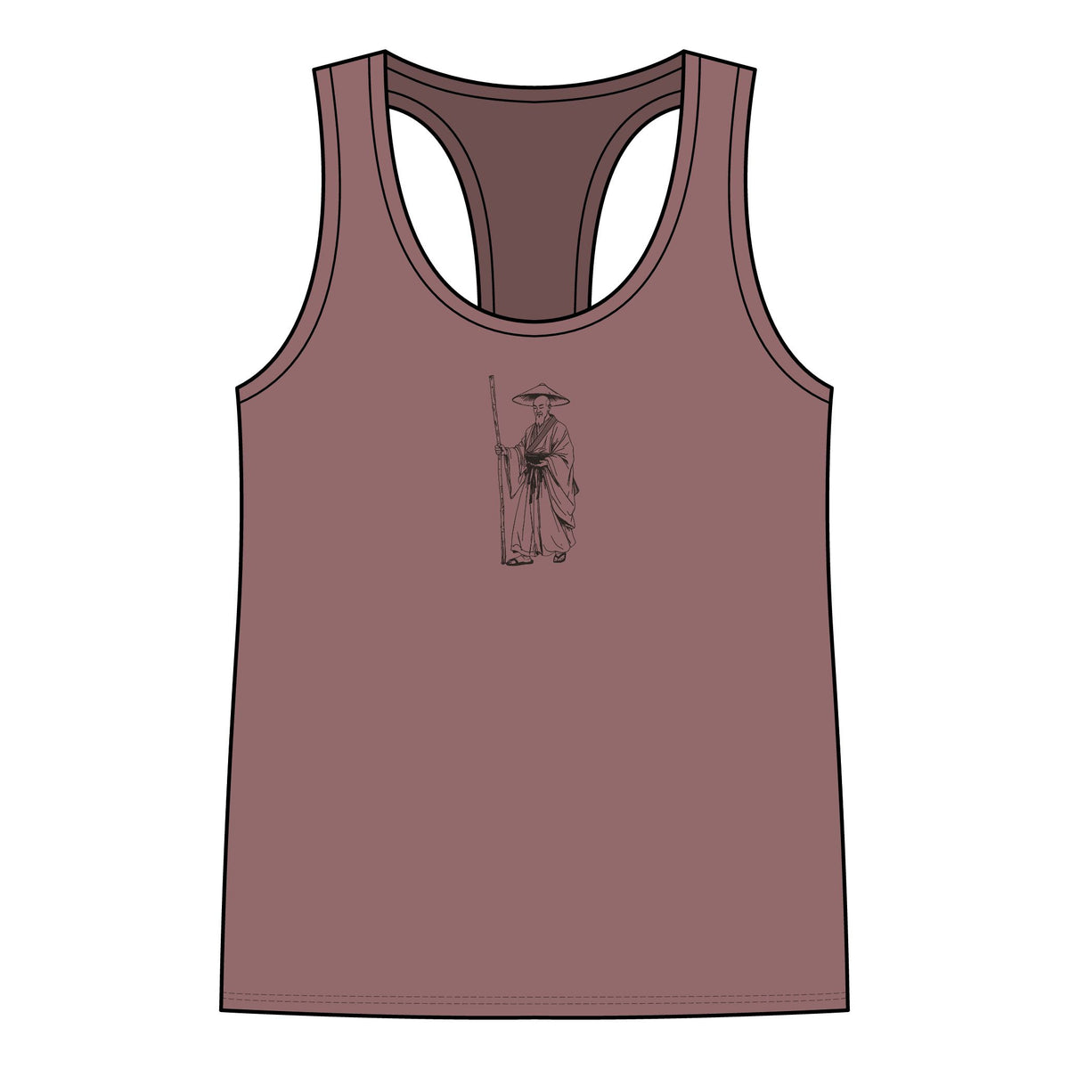 Kōbō Daishi: The Eighty-Eight Temple Road — Women's Racerback Tank