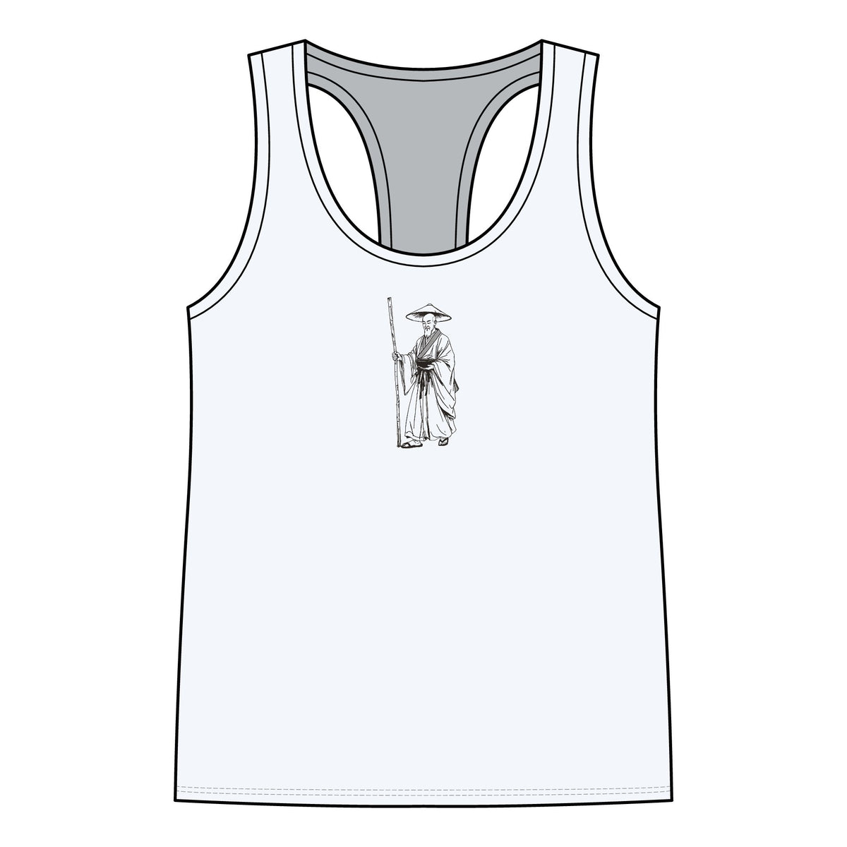 Kōbō Daishi: The Eighty-Eight Temple Road — Women's Racerback Tank