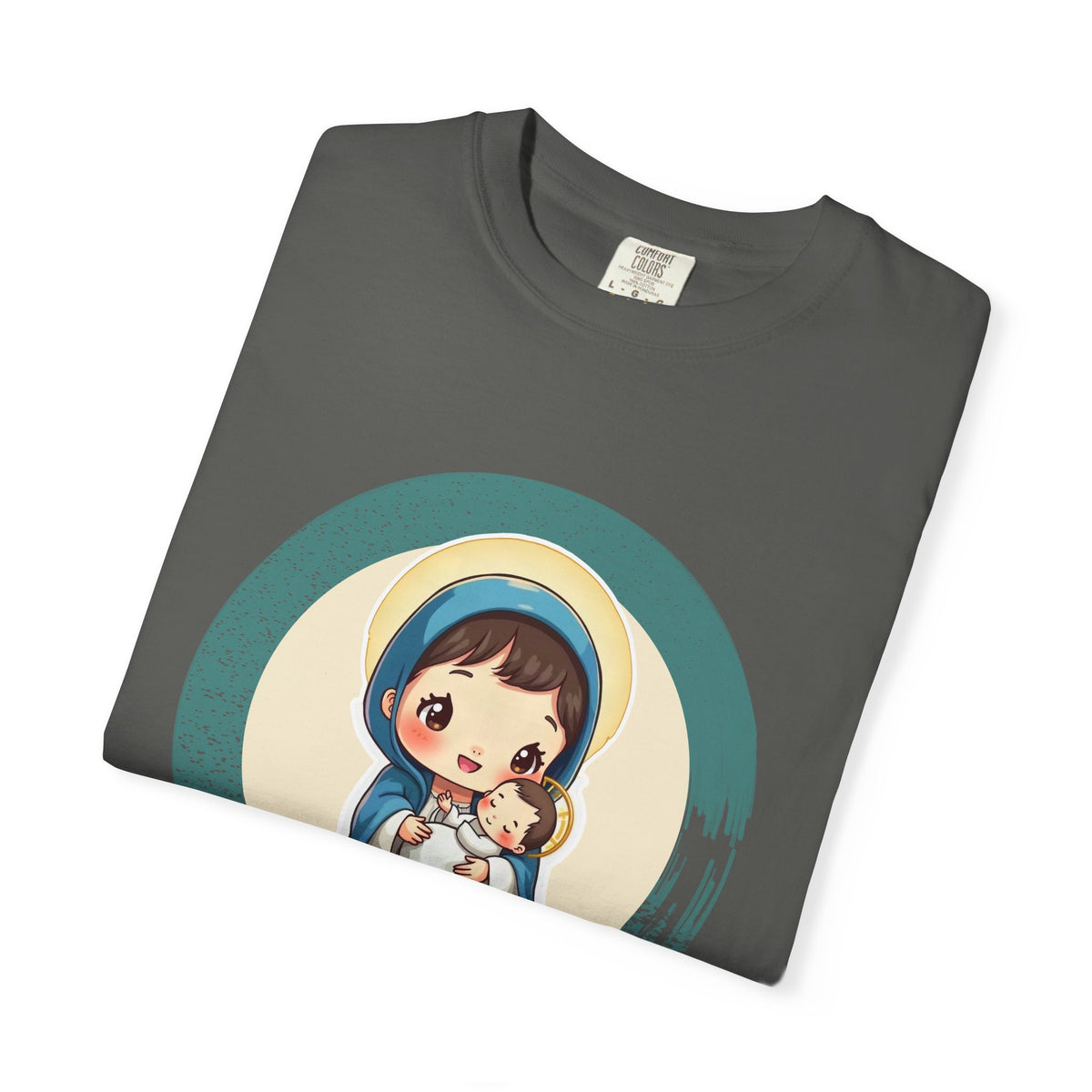The Virgin Mary · “Ask your mother.” — Garment-Dyed T-Shirt
