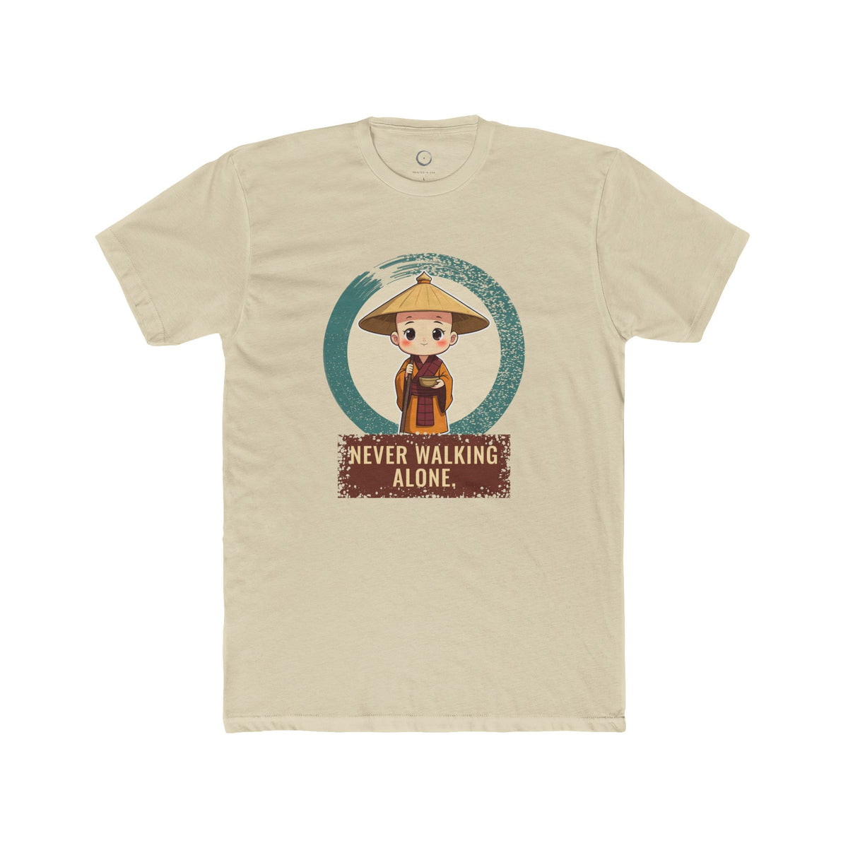 Kōbō Daishi · “Never walking alone.” — Unisex T-Shirt