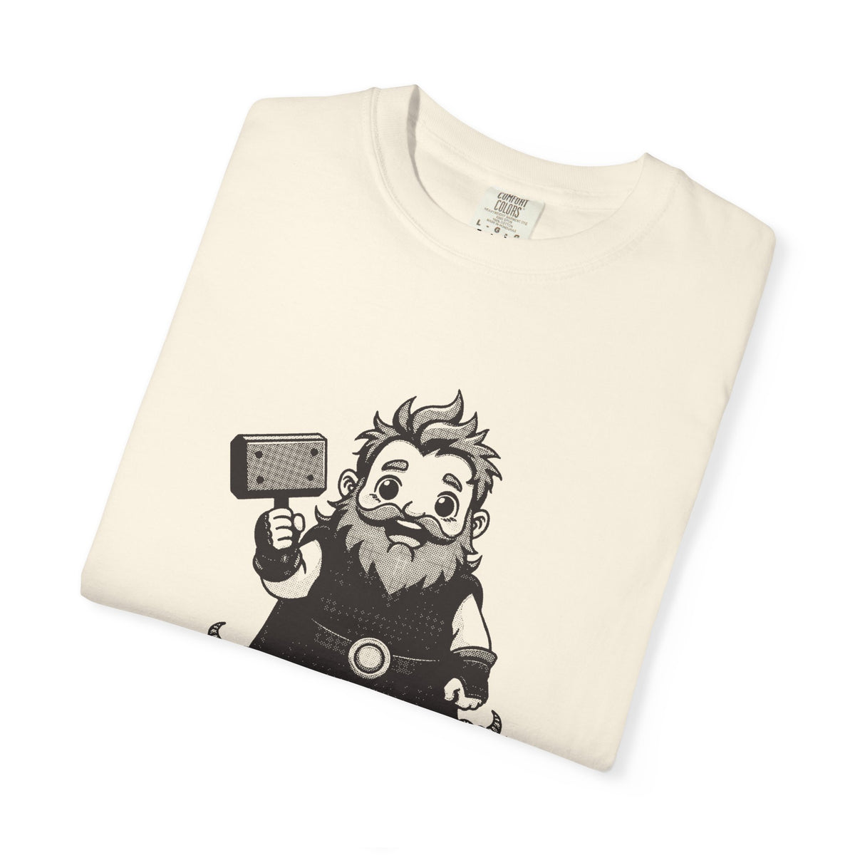 Thor · “Bring a raincoat.” — Garment-Dyed One-Ink Tee