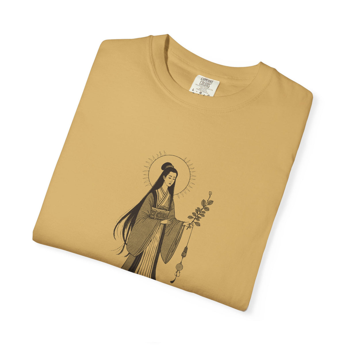 Amaterasu · “Came out of the cave for this.” — Garment-Dyed One-Ink Tee