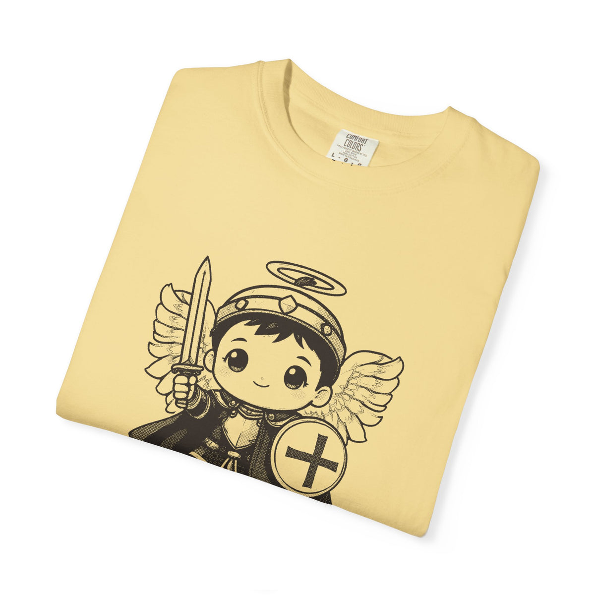 St Michael the Archangel: Prince of the Heavenly Host — Garment-Dyed One-Ink Tee