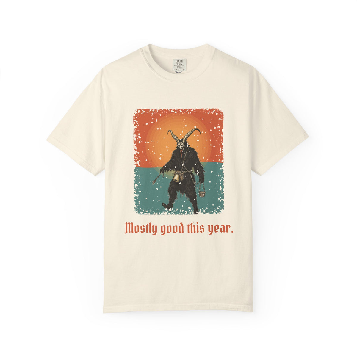Krampus: Driver of Winter Spirits — Garment-Dyed T-Shirt