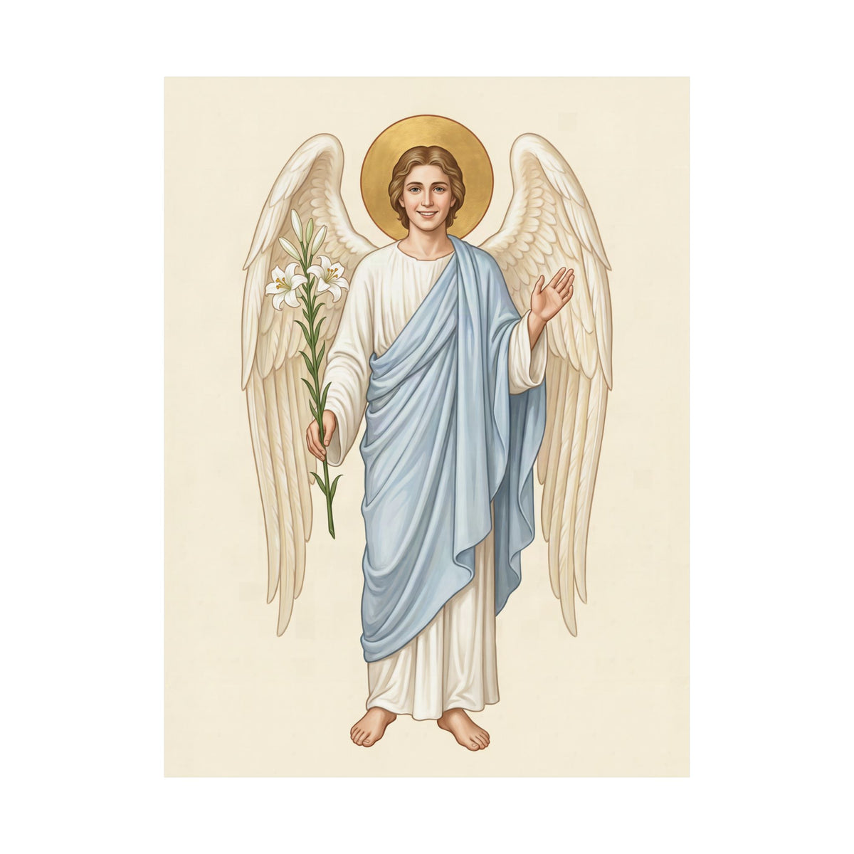 Gabriel the Archangel: Herald of the Annunciation — Art Print