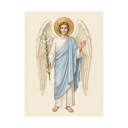Gabriel the Archangel: Herald of the Annunciation — Art Print