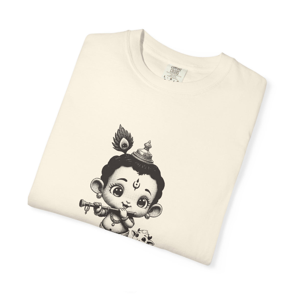 Krishna · “Butter thief. Heart thief.” — Garment-Dyed One-Ink Tee
