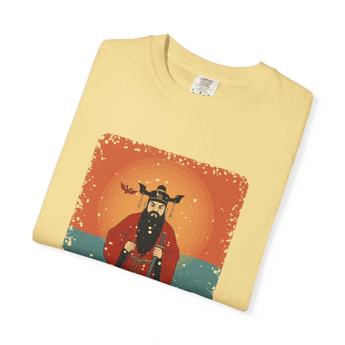 Zhong Kui: The Demon Queller — Garment-Dyed T-Shirt
