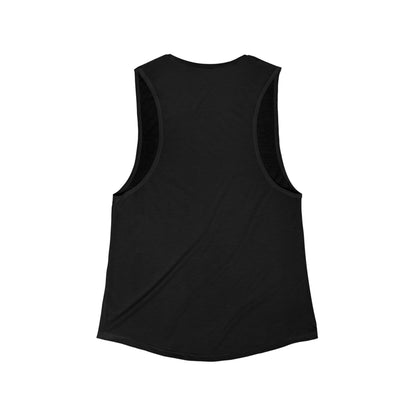Freyja: Cats at the Reins — Women's Flowy Muscle Tank