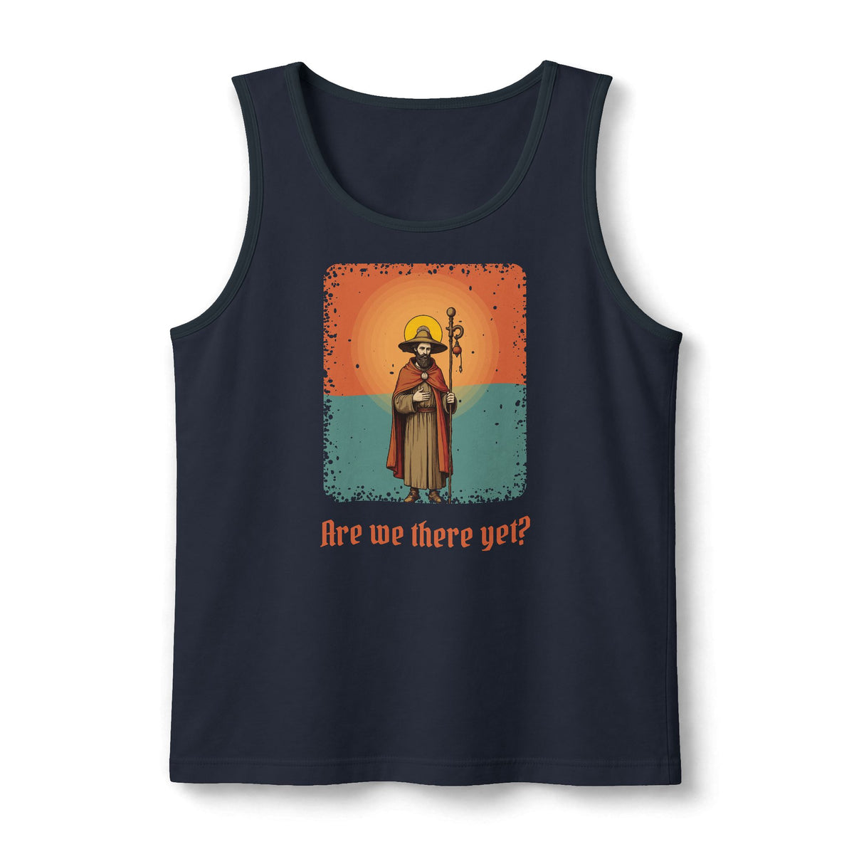St James the Greater: Santiago Peregrino — Unisex Muscle Tank