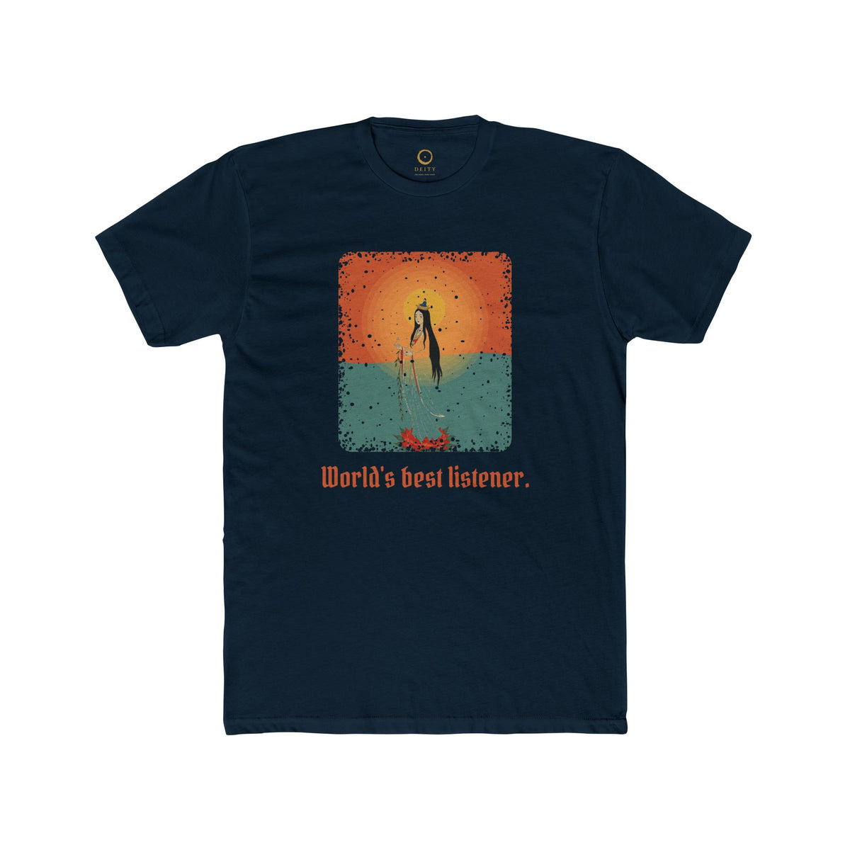 Guanyin: White-Robed Bodhisattva — Unisex T-Shirt