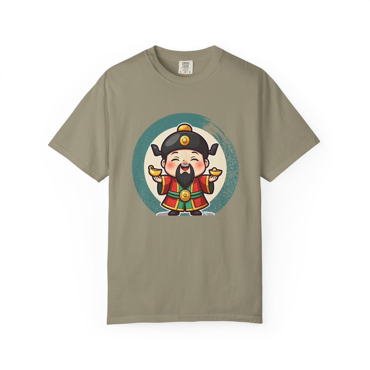 Caishen: Inviting Wealth and Treasure — Garment-Dyed T-Shirt