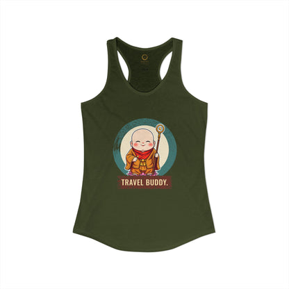 Jizō: Keeper of the Great Vow — Women's Racerback Tank