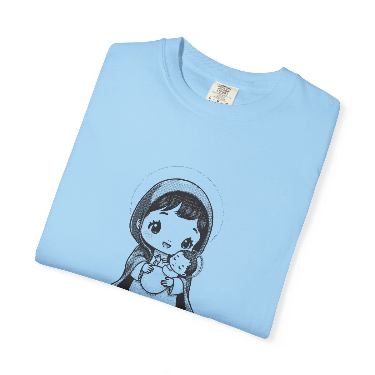 The Virgin Mary · “Ask your mother.” — Garment-Dyed One-Ink Tee