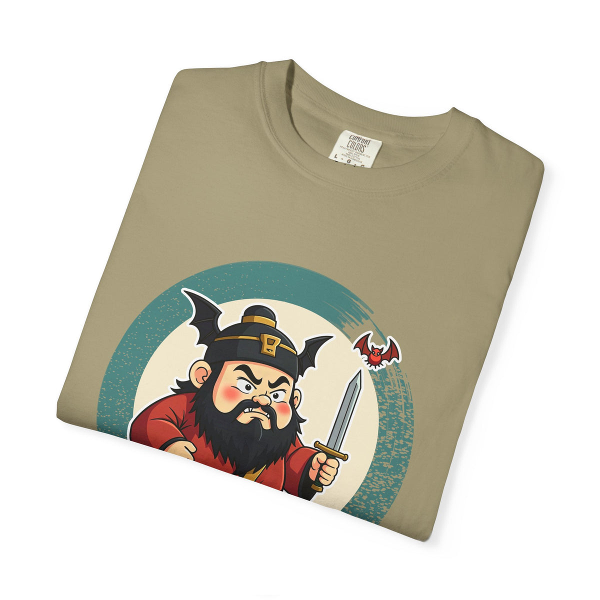 Zhong Kui: Bringer of the Five Blessings — Garment-Dyed T-Shirt