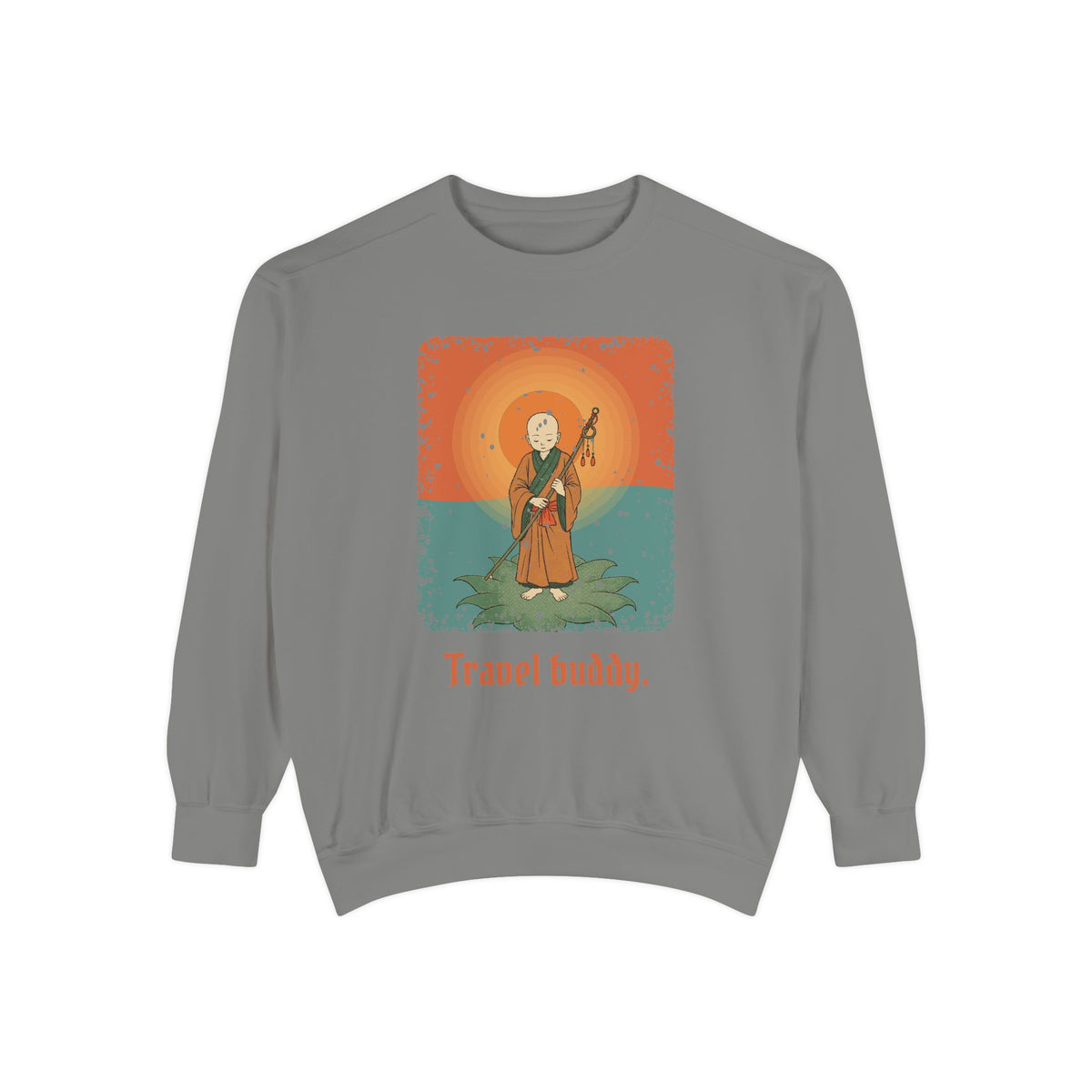 Jizō: Guardian of the Six Realms — Garment-Dyed Sweatshirt