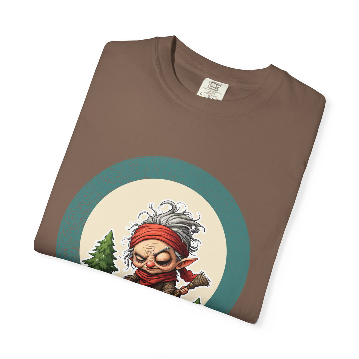 Baba Yaga: Grandmother Witch — Garment-Dyed T-Shirt