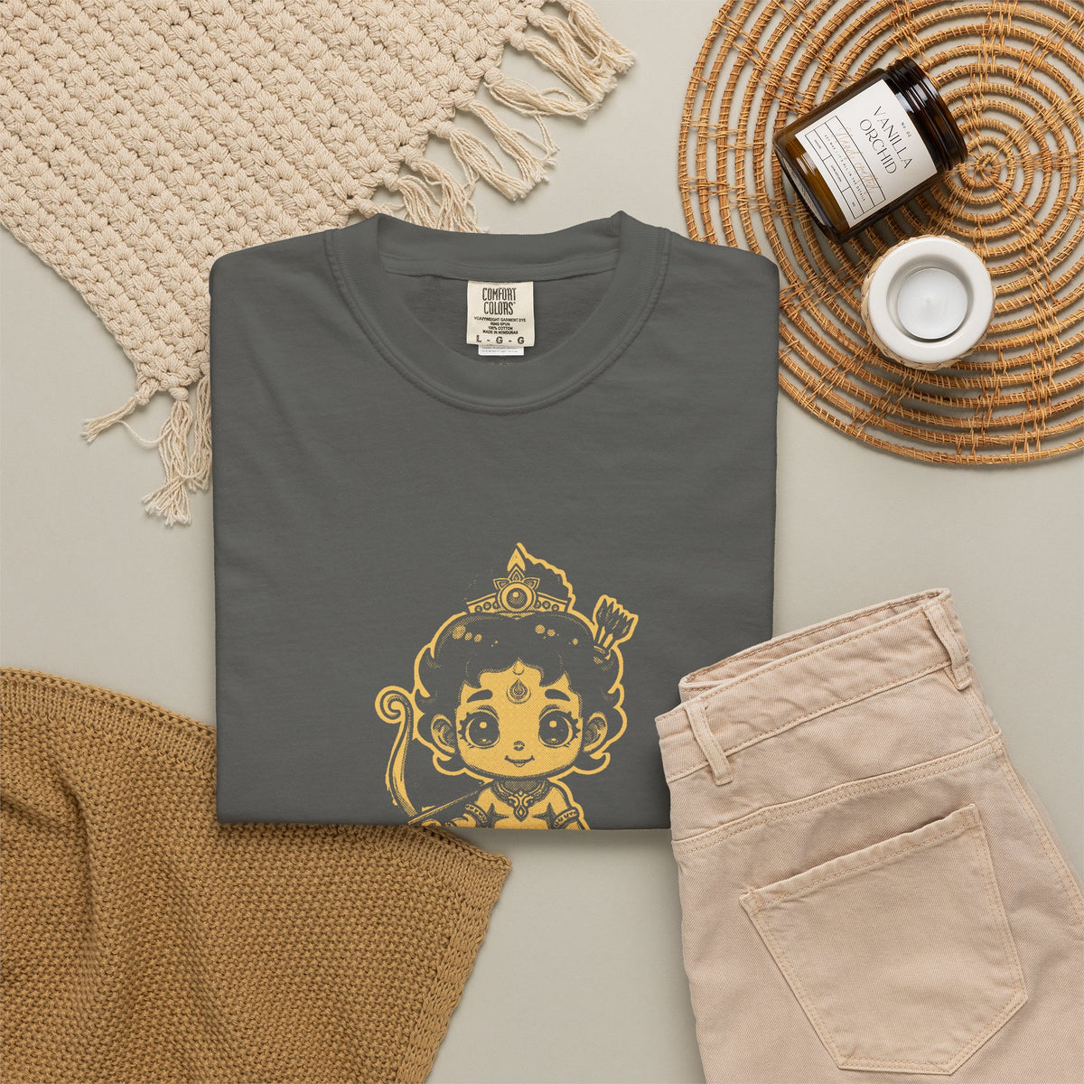 Rama: Kodanda Rama — Garment-Dyed One-Ink Tee