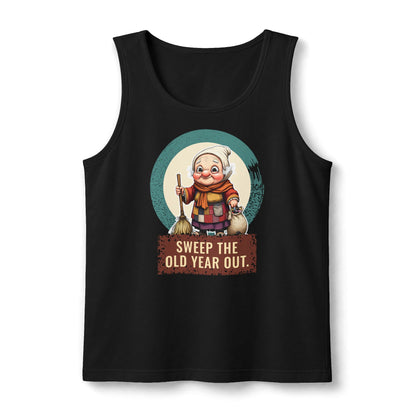 La Befana: Sweeper of the Old Year — Unisex Muscle Tank