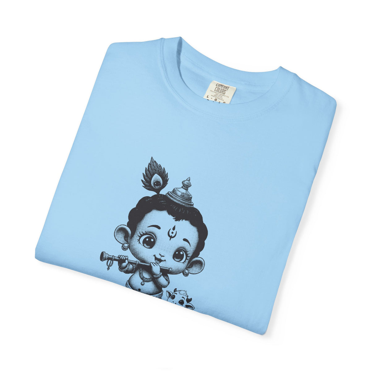 Krishna · “Butter thief. Heart thief.” — Garment-Dyed One-Ink Tee