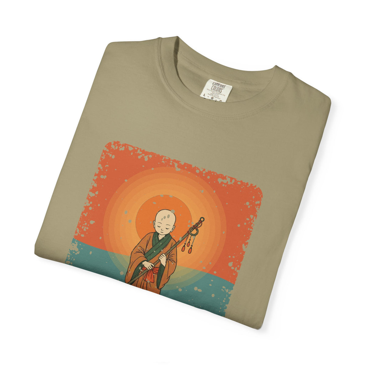 Jizō · “Travel buddy.” — Garment-Dyed T-Shirt