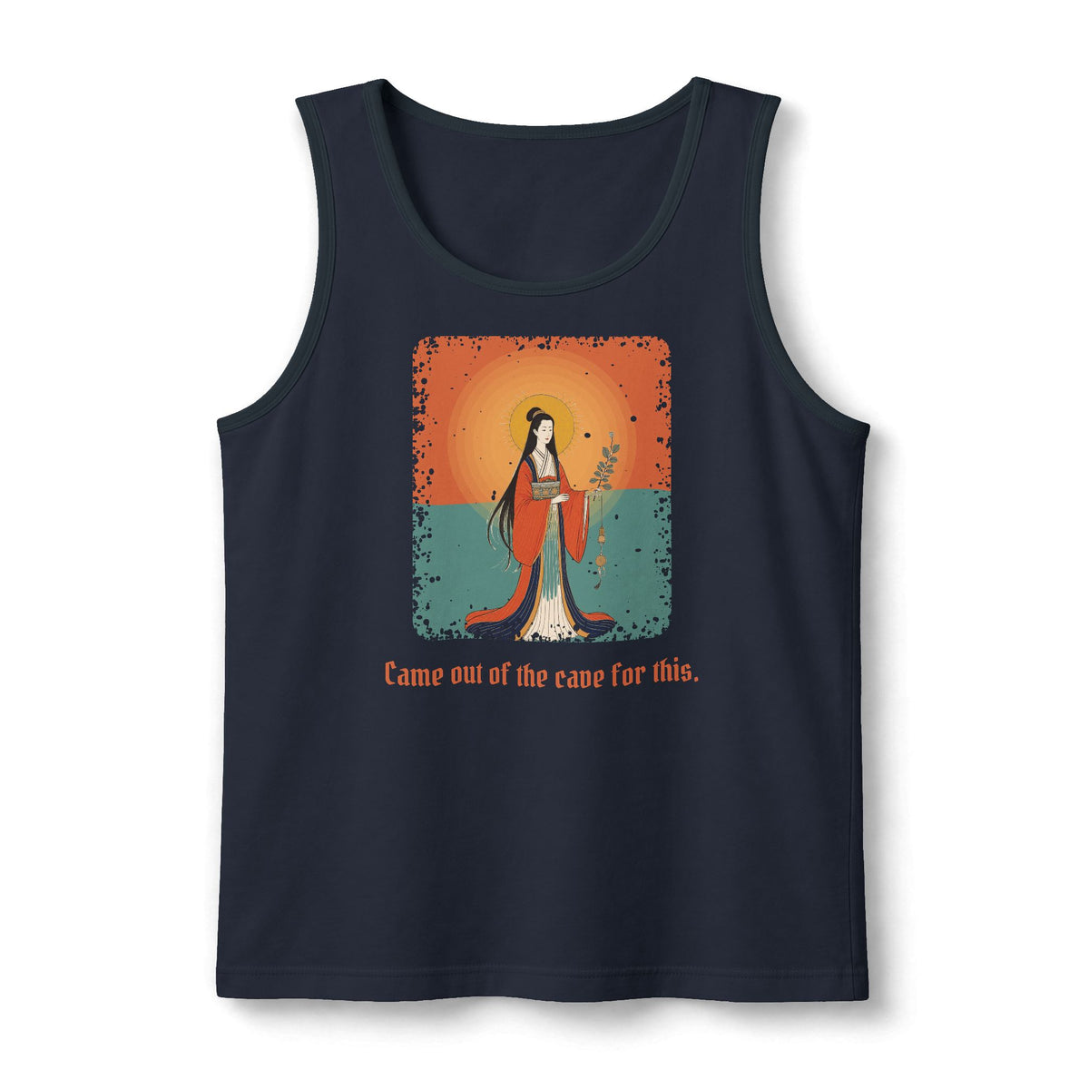Amaterasu: She Who Shines in Heaven — Unisex Muscle Tank