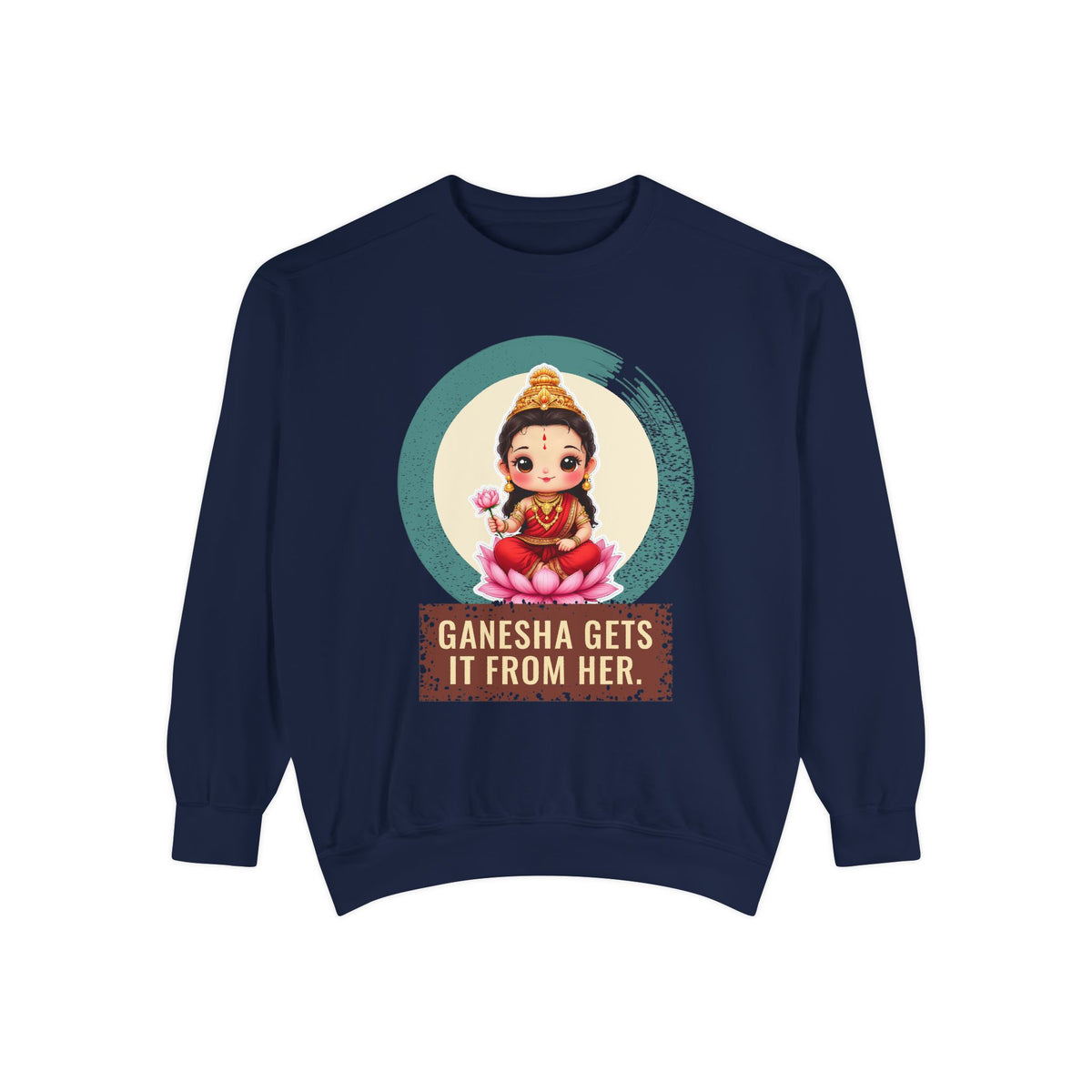 Parvati: Gauri, the Radiant One — Garment-Dyed Sweatshirt