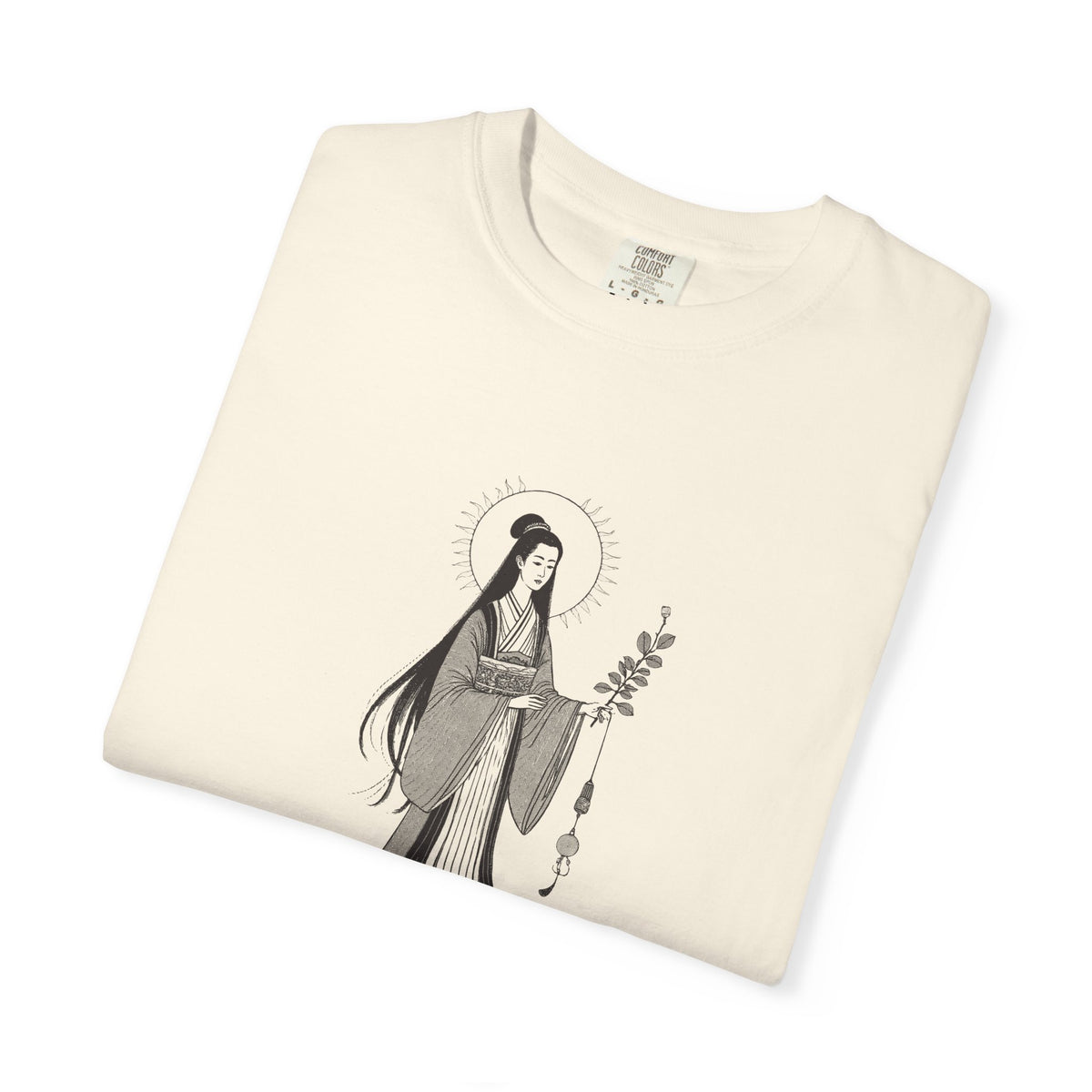 Amaterasu · “Came out of the cave for this.” — Garment-Dyed One-Ink Tee