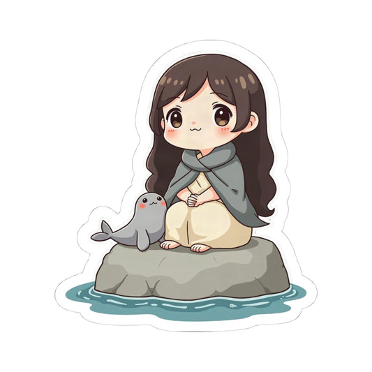 Selkie: Grey Selkie of Sule Skerry — Sticker