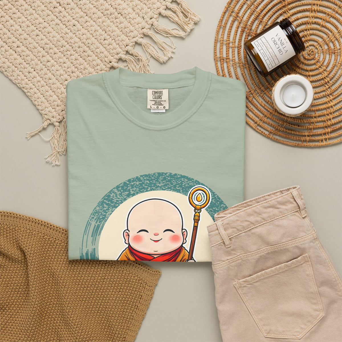 Jizō: Keeper of the Great Vow — Garment-Dyed T-Shirt