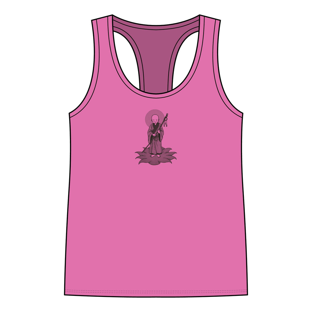 Jizō: Guardian of the Six Realms — Women's Racerback Tank