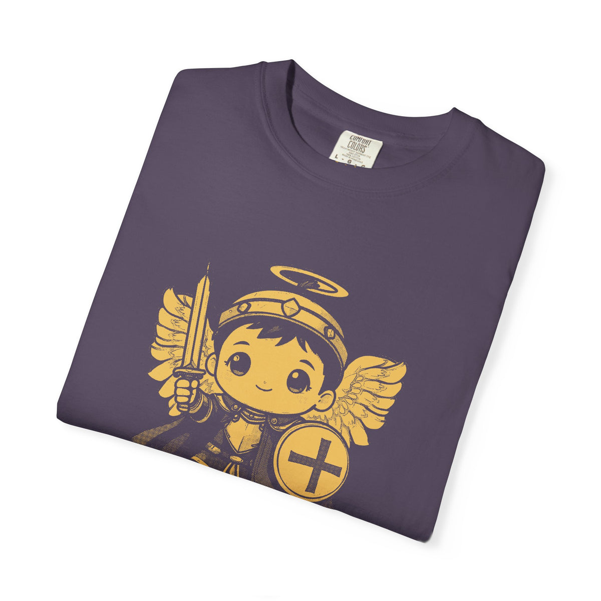 St Michael the Archangel: Prince of the Heavenly Host — Garment-Dyed One-Ink Tee