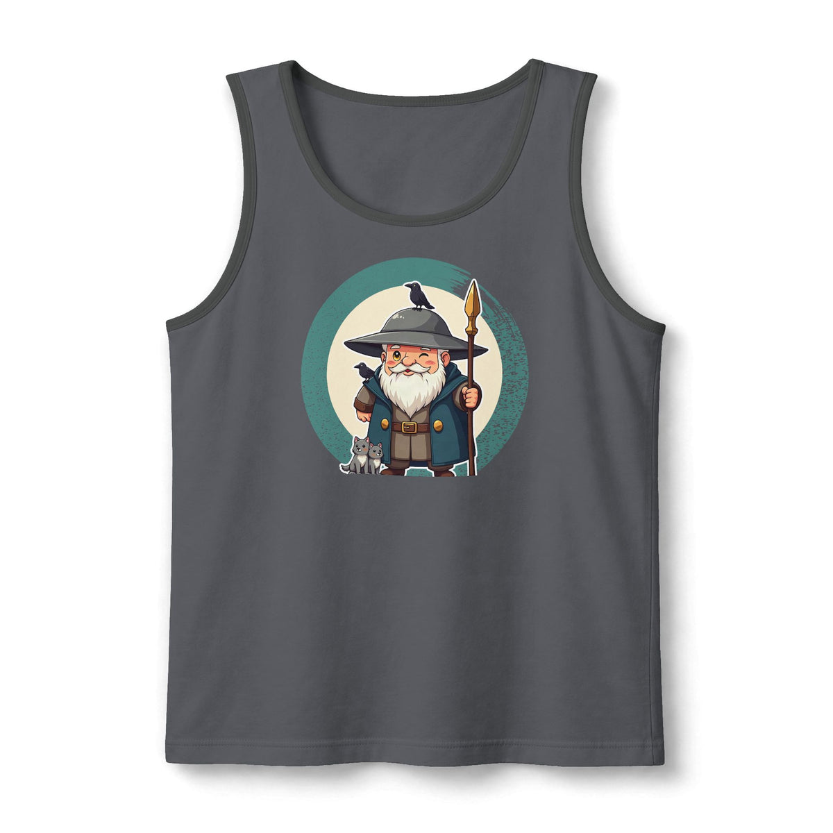 Odin: Gave an Eye for Wisdom — Unisex Muscle Tank