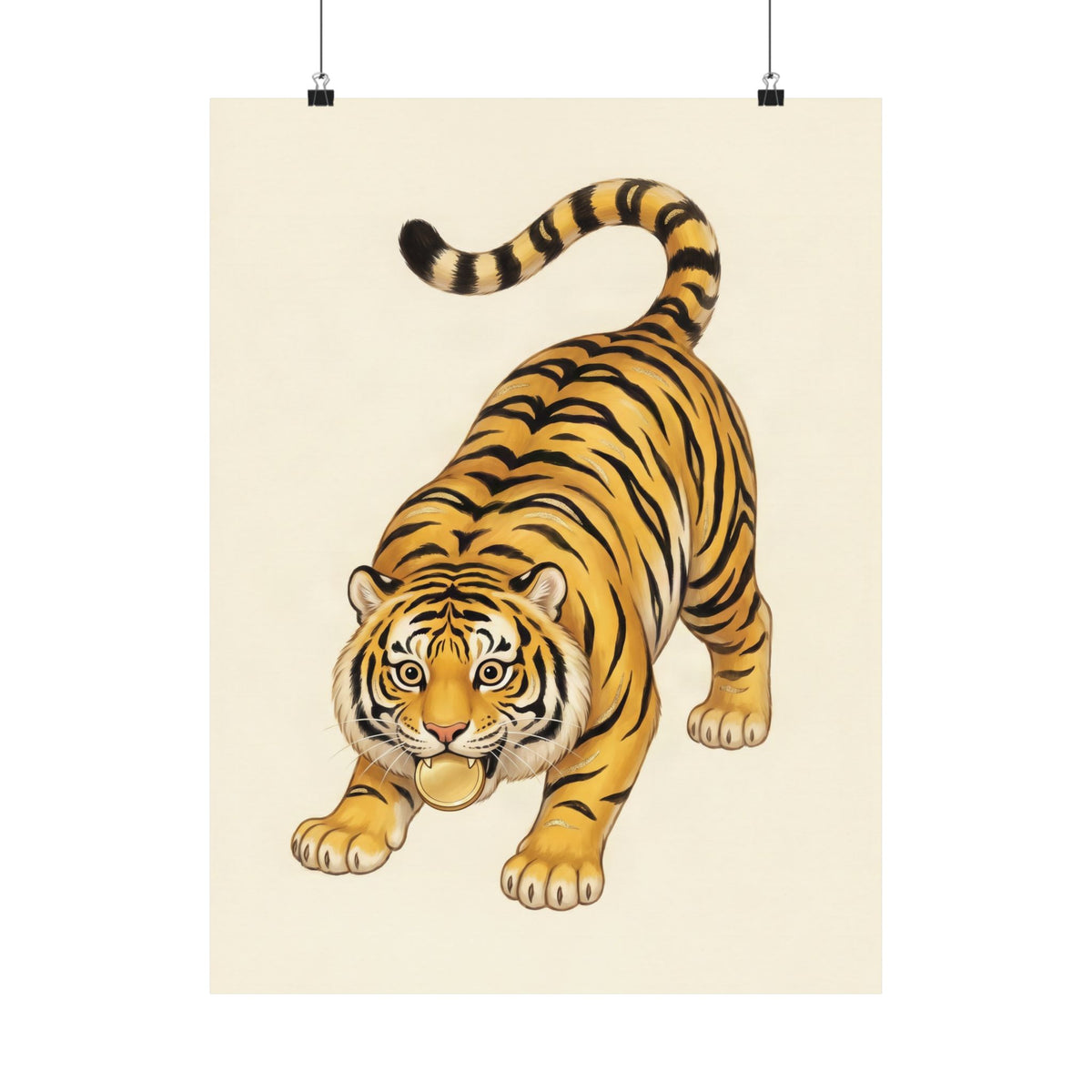Hu Ye: Coin in His Jaws — Art Print