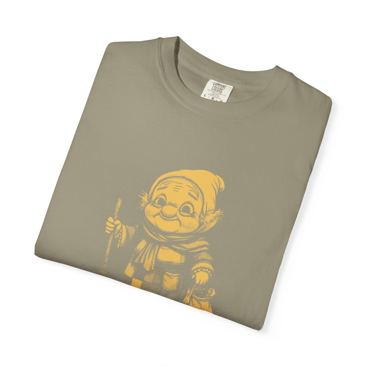 La Befana · “Sweep the old year out.” — Garment-Dyed One-Ink Tee