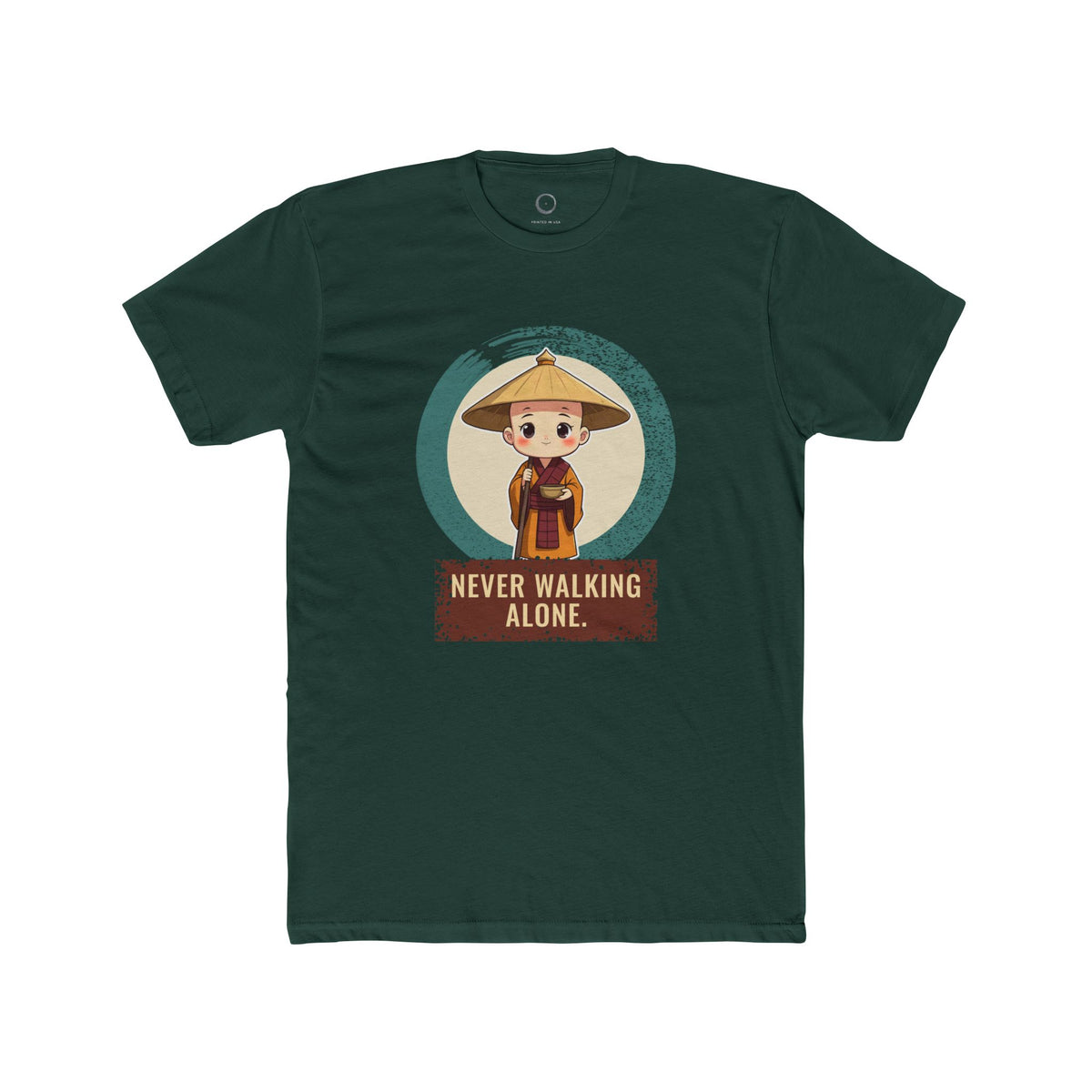 Kōbō Daishi · “Never walking alone.” — Unisex T-Shirt