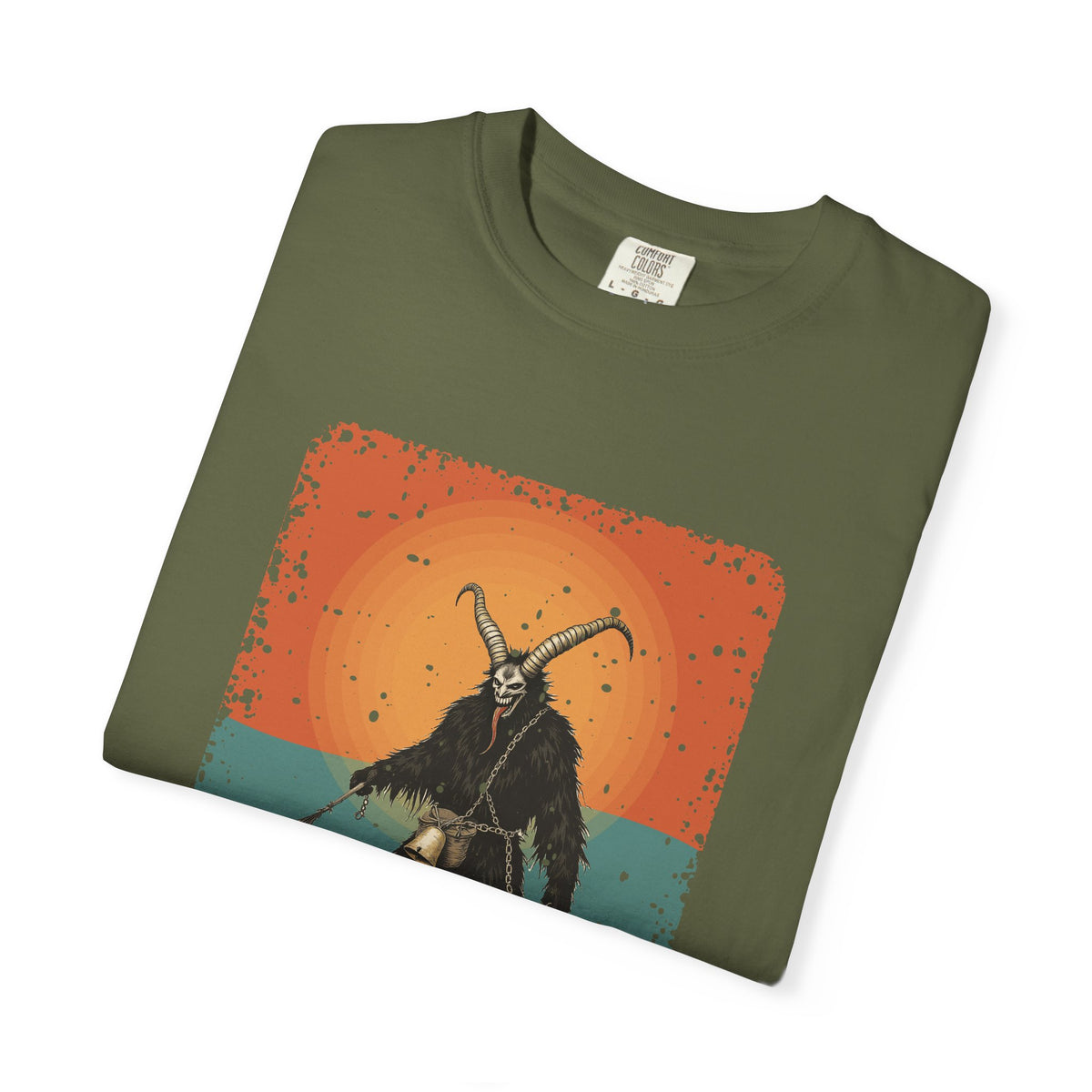 Krampus: Driver of Winter Spirits — Garment-Dyed T-Shirt