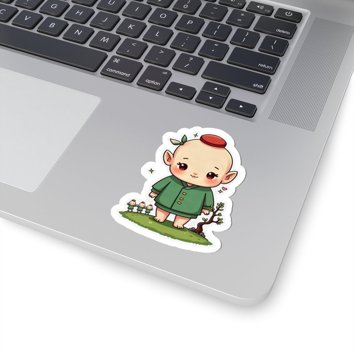 Aos Sí: Green Jacket, Red Cap — Sticker