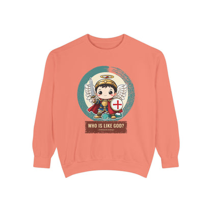 St Michael the Archangel: Prince of the Heavenly Host — Garment-Dyed Sweatshirt