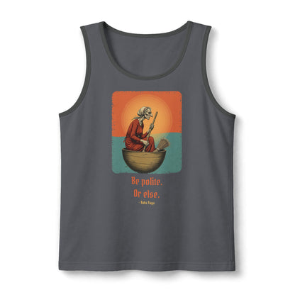 Baba Yaga: Bony Leg — Unisex Muscle Tank